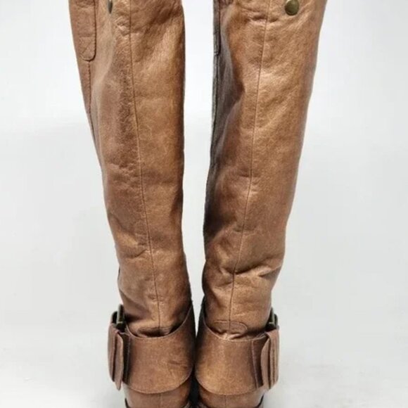 Steve Madden Knee High Harness Boots Sz 7 - Picture 4 of 7